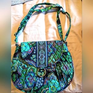 Vera Bradley Saddle up crossbody Blue Rhapsody